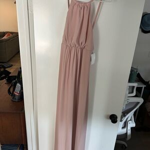 Show Me Your MuMu Blush Pink Ruffle Dress